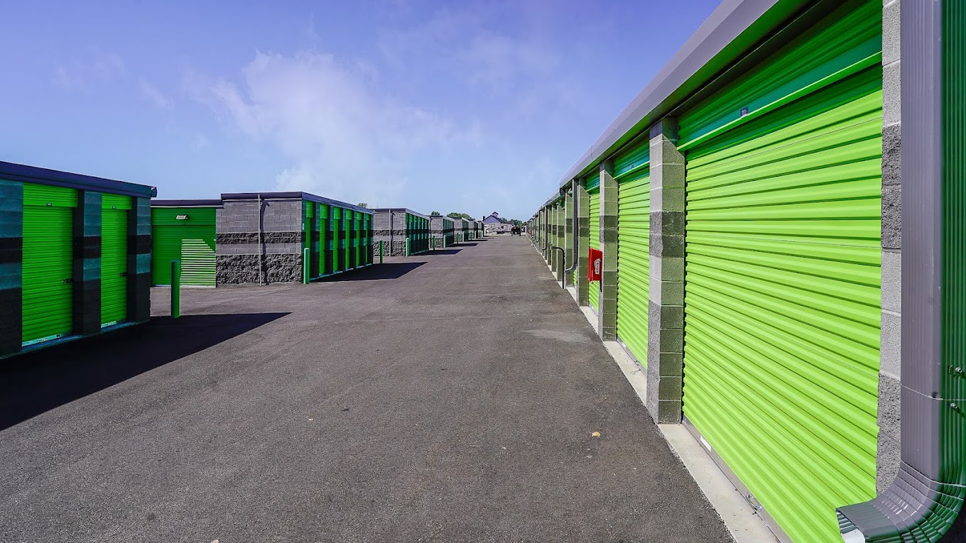 Self-storage construction at Extra Space Storage Clearfield