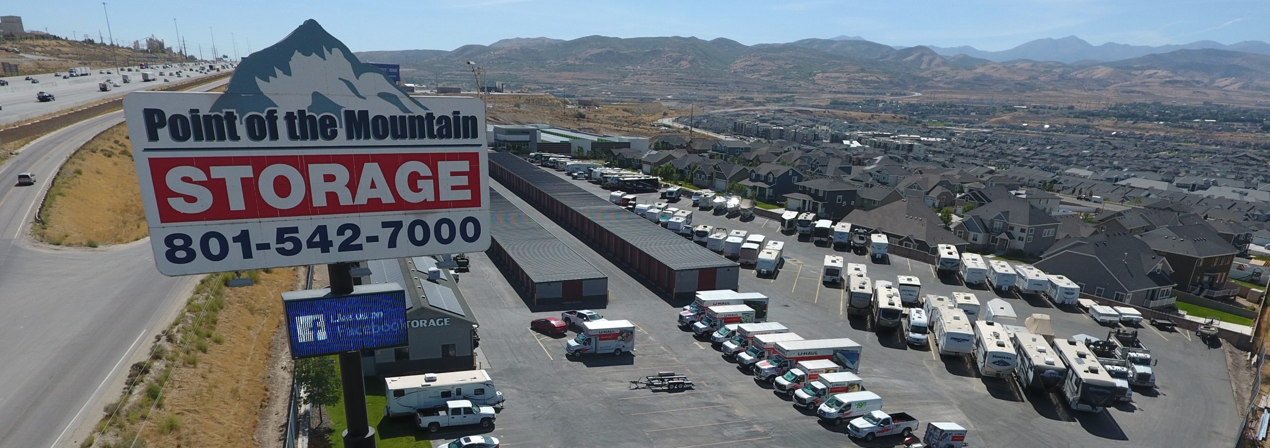 Point of the Mountain Storage along the I-15 corridor