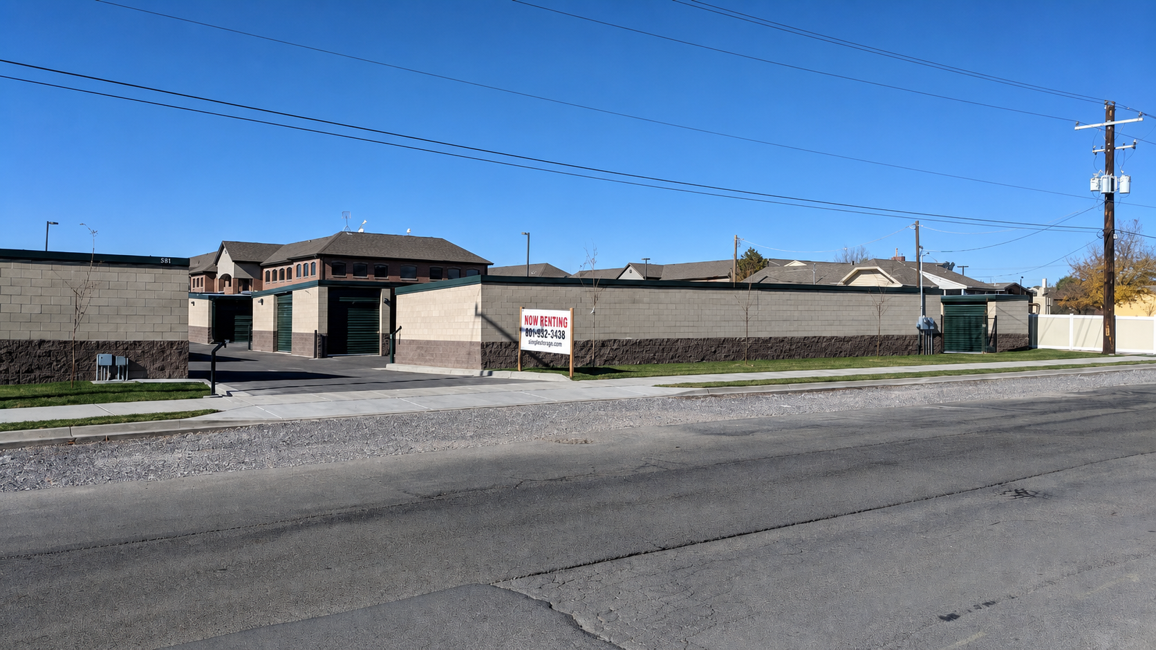 Simple Storage self-storage construction project in American Fork, UT